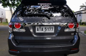 White Toyota Fortuner 2015 for sale in Quezon City