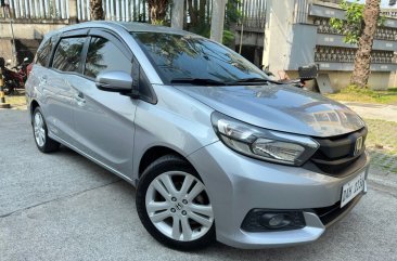 Selling Silver Honda Mobilio 2017 in Pasig