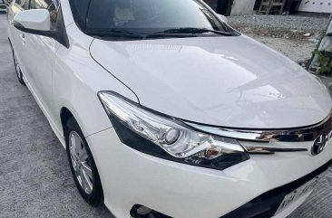 Pearl White Toyota Vios 2017 for sale in Navotas