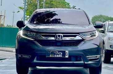 White Honda Cr-V 2018 for sale in Automatic