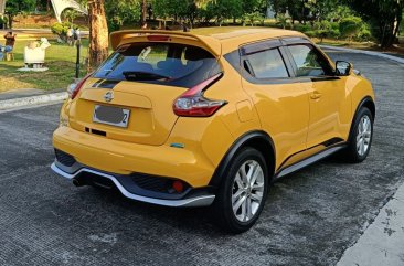 Yellow Nissan Juke 2017 for sale in Quezon City