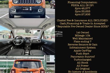 2020 Jeep Renegade Longitude 1.4 FWD AT in Makati, Metro Manila