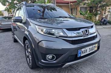 Selling Grey Honda BR-V 2017 SUV / MPV at 47000 in Manila