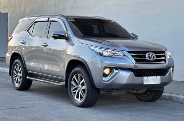 Silver Toyota Fortuner 2017 for sale in Manila