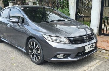White Honda Civic 2014 for sale in Quezon City