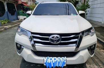 Selling White Toyota Fortuner 2018 in San Pedro