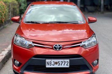 Orange Toyota Vios 2018 for sale in Automatic