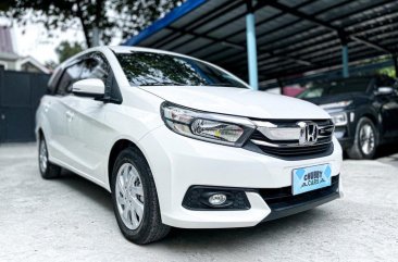 Selling White Honda Mobilio 2018 in Quezon City
