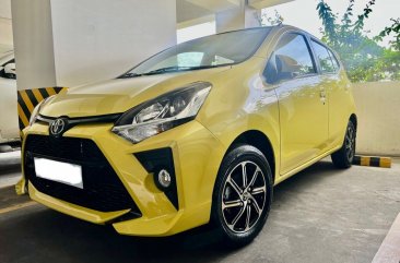 Yellow Toyota Wigo 2023 for sale in Quezon City