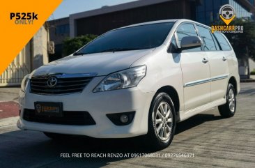 Pearl White Toyota Innova 2012 for sale in Automatic