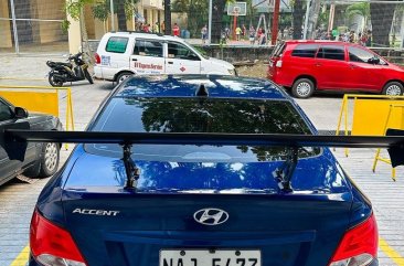 White Hyundai Accent 2017 for sale in Automatic