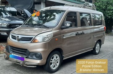 White Foton Gratour 2020 for sale in Quezon City