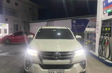 White Toyota Fortuner 2017 for sale in Automatic