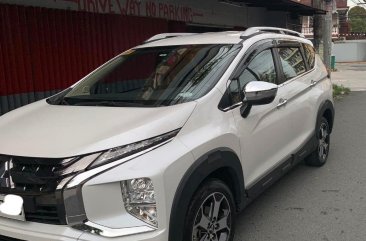 Pearl White Mitsubishi Xpander Cross 2021 for sale in Automatic