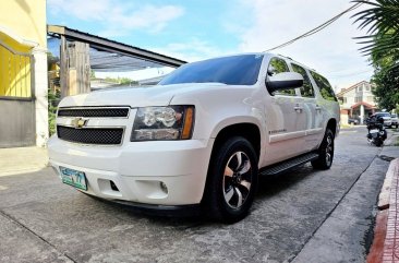 White Chevrolet Suburban 2008 for sale in Automatic