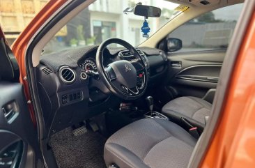 Orange Mitsubishi Mirage 2016 for sale in Manila