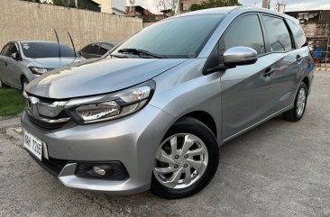 Silver Honda Mobilio 2018 for sale in Automatic