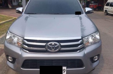 Silver Toyota Hilux 2017 for sale in Dasmariñas