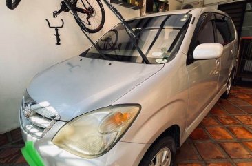 Silver Toyota Avanza 2007 for sale in Las Piñas