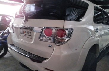 White Toyota Fortuner 2014 for sale in Marikina