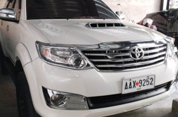 White Toyota Fortuner 2014 for sale in Marikina