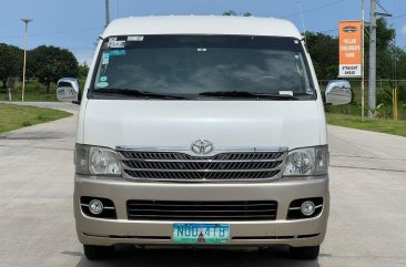 White Toyota Hiace Super Grandia 2010 for sale in Parañaque