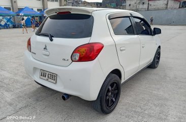 White Mitsubishi Mirage 2014 for sale in Automatic