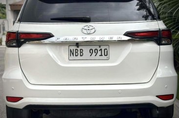 Sell Pearl White 2018 Toyota Fortuner in Manila