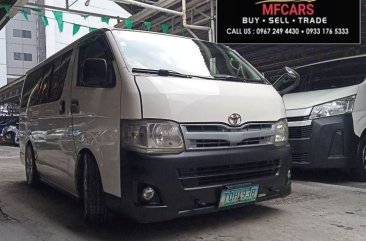 White Toyota Hiace 2013 for sale in Pasay
