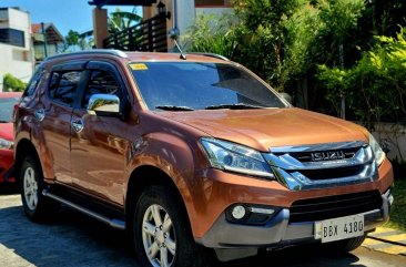 White Isuzu Mu-X 2015 for sale in Manila