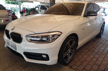 White Bmw 118I 2017 for sale in Automatic