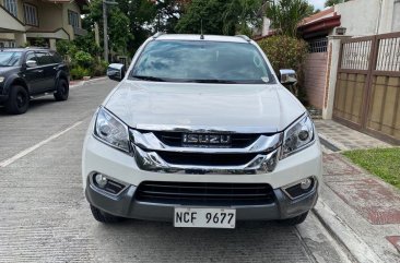 Selling White Isuzu Mu-X 2016 in Quezon City