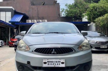 Silver Mitsubishi Mirage 2016 for sale in Manual