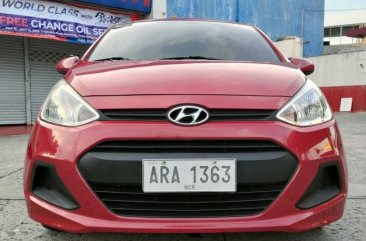 Selling Maroon Hyundai Grand i10 2015 in Quezon City