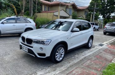 White Bmw X3 2016 for sale in Automatic