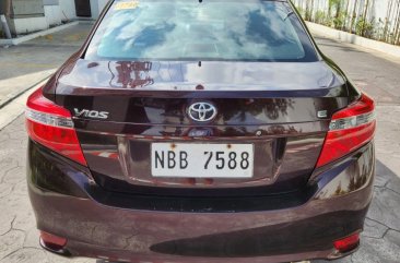 Selling Maroon Toyota Vios 2017 in Quezon City