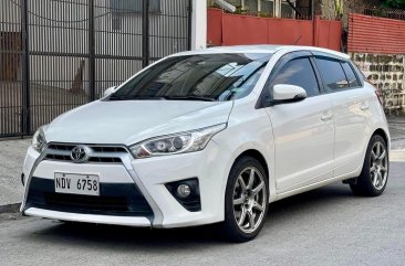 White Toyota Yaris 2016 for sale in Manila