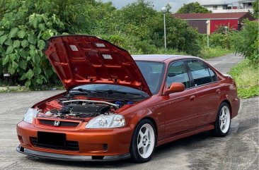 Orange Honda Civic 1999 for sale in Valenzuela