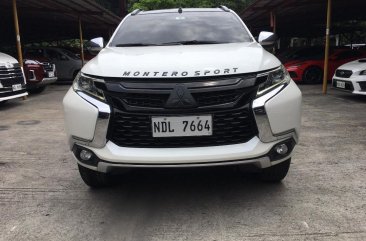 Sell White 2019 Mitsubishi Montero sport in Pasig