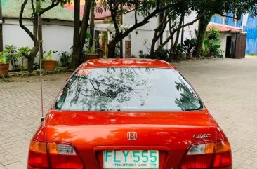 Sell Orange 1999 Honda Civic in Santa Rosa