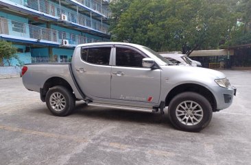 Sell White 2012 Mitsubishi Strada in Quezon City