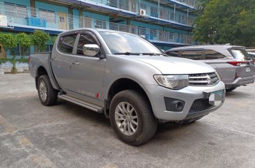 Sell White 2012 Mitsubishi Strada in Quezon City