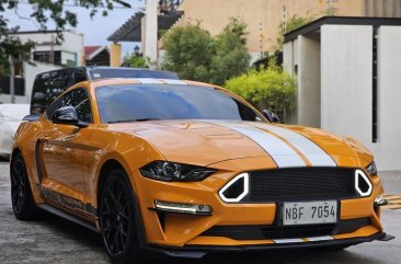 Selling Orange Ford Mustang 2019 in Caloocan
