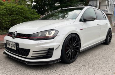 White Volkswagen Golf gti 2015 for sale in Automatic
