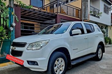 White Chevrolet Trailblazer 2014 for sale in Manual