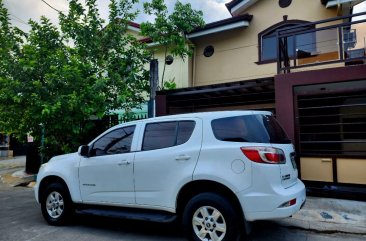 White Chevrolet Trailblazer 2014 for sale in Manual