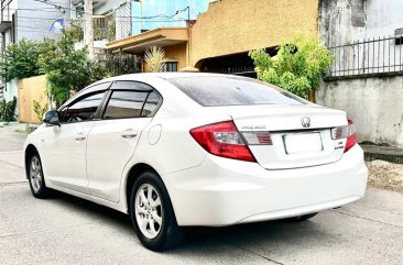 White Honda Civic 2013 for sale in Manila