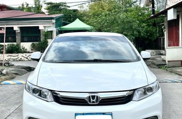 White Honda Civic 2013 for sale in Manila
