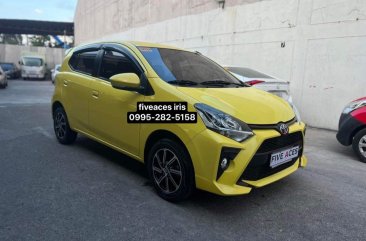 White Toyota Wigo 2021 for sale in Manual