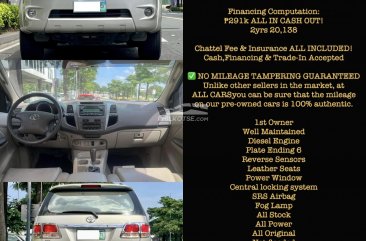 2008 Toyota Fortuner  2.4 G Diesel 4x2 AT in Makati, Metro Manila